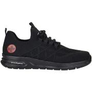 Baskets basses Rieker black casual closed shoes