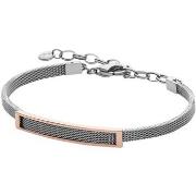 Bracelets Skagen Bracelet Anette acier doré rose