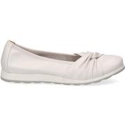 Ballerines Caprice white casual closed shoes