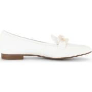 Ballerines Gabor white casual closed shoes