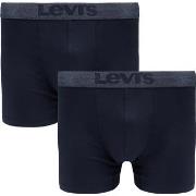 Caleçons Levis Boxer-shorts Brief Lot de 2 Marine Melange