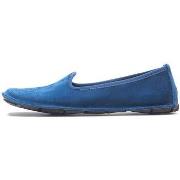 Mocassins Vibram Fivefingers ONE QUARTERER VELVET BLUE