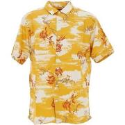 Chemise Superdry Vintage hawaiian s/s shirt yellow