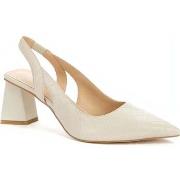 Sandales Betsy beige elegant part-open sandals