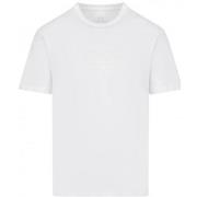 Debardeur EAX Tee shirt homme Armani blanc 3RZTCG ZJ3VZ 1100 - XS