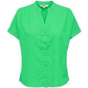 Blouses Only Nilla-Caro Shirt S/S - Summer Green