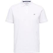 T-shirt Selected 16087839 DANTE-BRIGHT WHITE