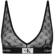 Culottes &amp; slips Calvin Klein Jeans Soutien gorge Ref 60210 Noir