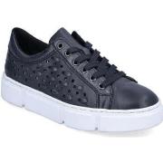 Baskets basses Rieker blue casual closed sport shoe