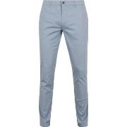 Pantalon Suitable Chino Pico Bleu Clair