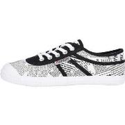 Baskets Kawasaki News paper Canvas Shoe K202414-ES 1002 White