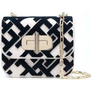 Sac Bandouliere Tommy Hilfiger turnlocrossover monogram