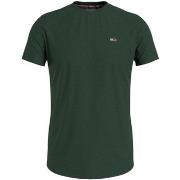 T-shirt Tommy Jeans T Shirt homme Ref 60268 Vert