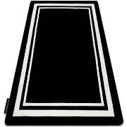 Tapis Rugsx Tapis HAMPTON Border cadre noir 80x150 cm