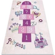 Tapis Rugsx Tapis lavable BAMBINO 2285 marelle, nombres pour 120x170 c...