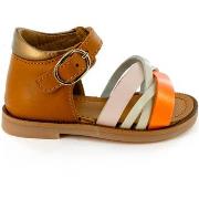 Sandales enfant Stones and Bones Pita Calf Melon-Cognac