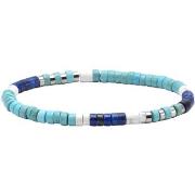 Bracelets Sixtystones Bracelet Perles Heishi 4mm Lapis -Small-16cm