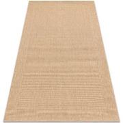 Tapis Rugsx Tapis TIMO 5979 SIZAL extérieur cadre beige 240x330 cm