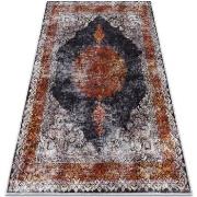 Tapis Rugsx Tapis lavable MIRO 51186.808 Rosette, cadre antidà160x220 ...