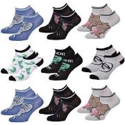 Chaussettes enfant Jurassic World Pack de 9 Paires Sneaker SURPRISE