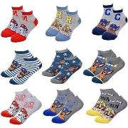 Chaussettes enfant Pat Patrouille Pack de 9 Paires Sneaker SURPRISE