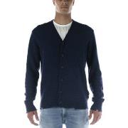 Sweat-shirt Replay Cardigan Blu