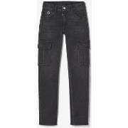 Jeans enfant Le Temps des Cerises Cure 800/16 regular jeans noir