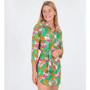 Robe courte Rio De Sol New Perspective Green Bloom