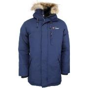 Parka Peak Mountain Parka de ski vraie fourrure homme COGAN