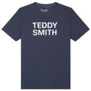 T-shirt enfant Teddy Smith TEE-SHIRT TICLASS 3 JUNIOR - TOTAL NAVY - 1...