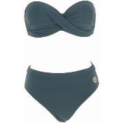 Maillots de bain Grain De Sable Emma+pamela uni mojito 2p