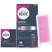 Accessoires corps Veet Expert Armpits Bandes De Cire À Épiler Peau Nor...