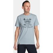 T-shirt Kilpi T-shirt en coton pour homme SKULLY-M
