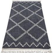 Tapis Rugsx Tapis BERBER ASILA B5970 gris et blanc 120x170 cm