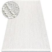 Tapis Rugsx Tapis NANO EN14A Diamants, bouclé, tissé plat 140x190 cm