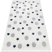 Tapis Rugsx Tapis YOYO GD75 blanc / gris - 140x190 cm