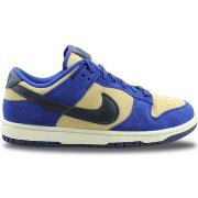 Baskets Nike Women Dunk Low Lx Blue Suede Dv7411-400