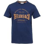 T-shirt enfant Deeluxe TEE-SHIRT BOXY - Marine - 10 ans
