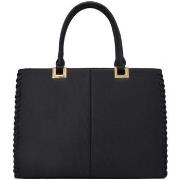 Cabas Crazychic Grand Sac à Main Patchwork Bicolore