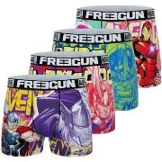 Boxers Freegun Lot de 4 boxers homme Marvel