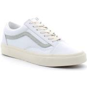 Baskets Vans Chaussures basses à lacets en cuir pour femme Old Skool