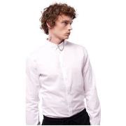 Chemise Teddy Smith CHEMISE ML - Blanc - XL