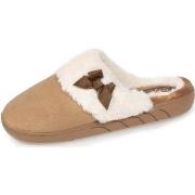 Chaussons enfant Isotoner Chaussons Mules en microvelours avec un peti...