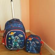 Cartable Sans marque Cartable enfants sur roulette