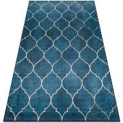 Tapis Rugsx Tapis lavable ANDRE 1181 Treillis marocain antidé 120x170 ...