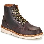 Boots Selected SLHTEO NEW LEATHER MOC-TOE BOOT