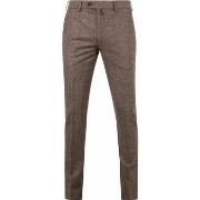 Pantalon Meyer Chino Bonn Camel A Carreaux