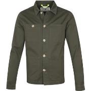 Sweat-shirt Blue Industry Surchemise Vert