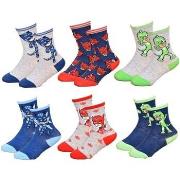 Chaussettes enfant Les Pyjamasques Pack de 6 Paires 6248