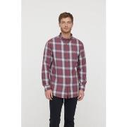 Chemise Lee Cooper Chemise DROP Lie De Vin